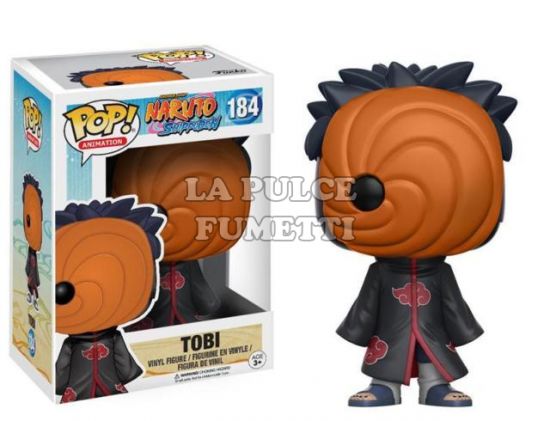 NARUTO: TOBI - VINYL FIGURE #   184 - POP FUNKO 